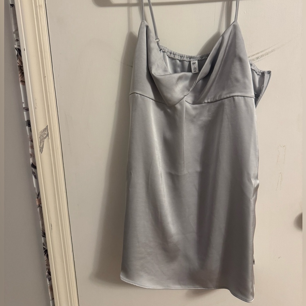 BP Silver Satin Garment